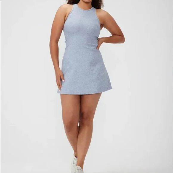 Outdoor Voices | Dresses | Outdoor Voices Blue Athena Exercise Dress |  Poshmark